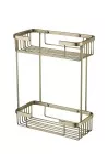 Полка двойная Nelson антик 25x12x32 Timo 160083/02