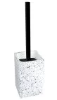 Ершик для туалета Punto серый, черный 10x10x37 Fixsen FX-200-5