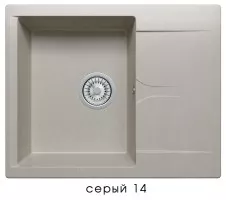 Мойка Gals-620 серый 50x20 Polygran Gals-620 № 14 серый