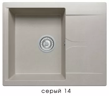 Мойка Gals-620 серый 50x20 Polygran Gals-620 № 14 серый