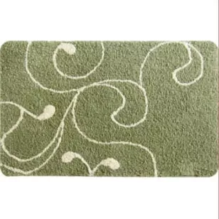 Коврик Flower Lace зеленый 90x60x2.5 Iddis 412M690i12