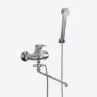 Смеситель для ванны и душа ML0 хром 18x36x12 Mixline 522145