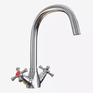 Смеситель для кухни ML10-032 хром 16x35x10 Mixline 529850
