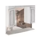 Зеркало-шкаф Крит 103.5x17x80 Mixline 533128