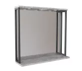 Зеркало Бруклин 80x15x70 Mixline 543942