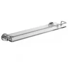 Полка стеклянная Gezanne хром 43x13.8x7.4 Iddis L099B