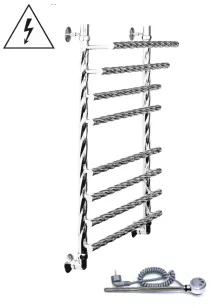 Полотенцесушитель электрический F Braid electro хром 50x87 Двин 4627170784132