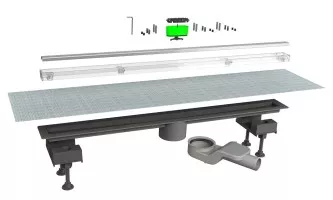 Душевой лоток Canalissima 12.2x7.5-12 Bonomini 6825WX100SWZ Душевой лоток Canalissima 12.2x7.5-12 Bonomini 6825WX100SWZ