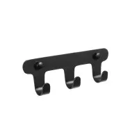 Планка настенная Practica черный 17x3x6 Fixsen FX-805B-3
