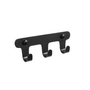 Планка настенная Practica черный 17x3x6 Fixsen FX-805B-3