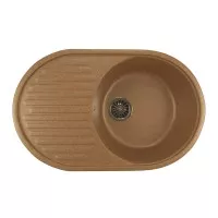 Мойка ML-GM16 терракотовый 45.5x18 Mixline 525113