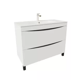 Тумба с раковиной Cloud 100x46.5x81 Iddis CLO10WFi95K