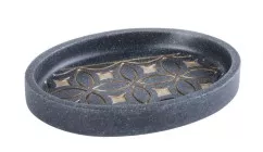 Мыльница Coin черный 13.5x9.5x2 Fixsen FX-250-4
