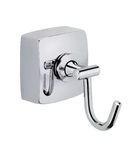 Крючок одинарный Kvadro хром 4.3x6.5x5.5 Fixsen FX-61305F