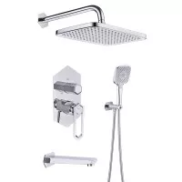 Душевая система Prizma хром Lemark LM3922C