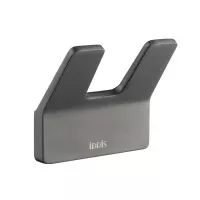 Крючок двойной Slide графит 3.8x7.5x7 Iddis SLIGM20i41