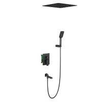 Душевая система Selene черный Timo SX-2039/03SM