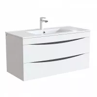 Тумба с раковиной Cloud 100x46.5x50 Iddis CLO10W1i95K