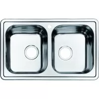 Мойка Strit хром 48x18 Iddis STR78P2i77