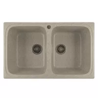 Мойка ML-GM23 серый 49.5x20 Mixline 525185