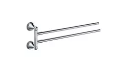 Полотенцедержатель поворотный Laguna хром 35x4x10 Grampus GR-7802A