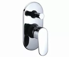 Смеситель для ванны и душа Donau 5300 10x6x20 WasserKraft 5361