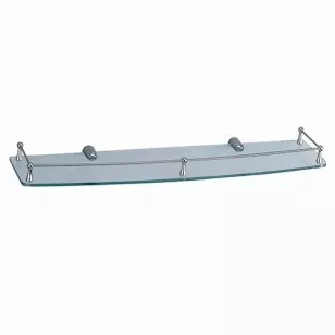 Полка стеклянная 60x15x5 WasserKraft K-555