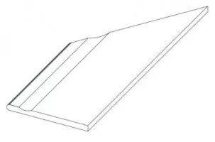 Бортик Atlas Concorde Russia Drift Grey Bordo Piscina Angolo Sx 30x60 угловой левый 620090000804