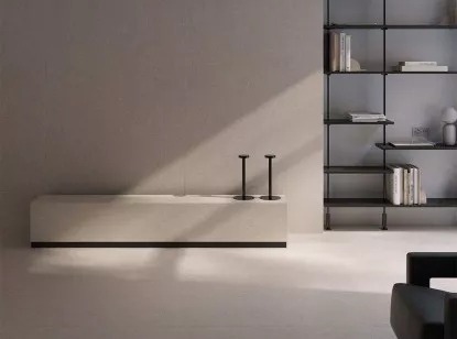 Керамогранит Living Ceramics Bera And Beren White Natural 45x90 LV10347