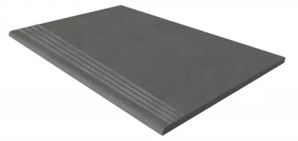 Ступень Estima Luna Black неполированная с насечками 30x120 LN04 Ступень Estima Luna Black неполированная с насечками 30x120 LN04