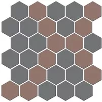 Декор Kerama Marazzi Агуста 5 мозаичный микс матовый 29.7x29.8 AD/A672/MM