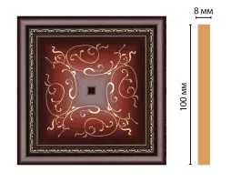 Вставка цветная Decomaster 186-2-52 (100x100x8 мм)