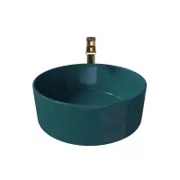 Раковина Grossman светло-зеленая матовая 400x400x115 GR-3013OLM
