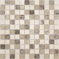 Мозаика Caramelle Mosaic Pietrine 4 mm Pietra Mix 1 Mat 29.8x29.8