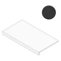 Ступень Atlas Concorde Italy Prism Graphite Scalino 60 Silk 33x60 A5S6