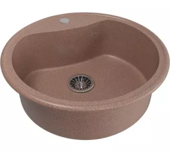 Мойка ML-GM09 терракотовый 49x18.5 Mixline 533502