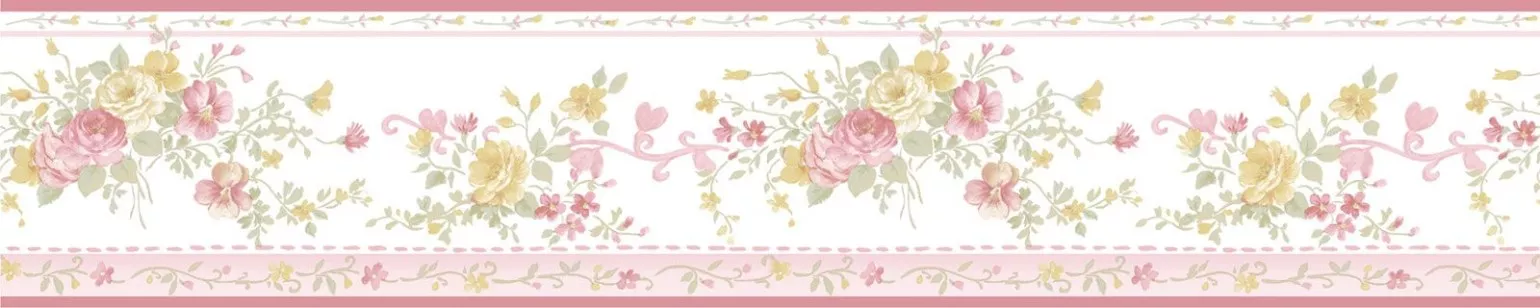 Бордюр Parato Blooming Garden 4193 0.107x10.05 виниловый