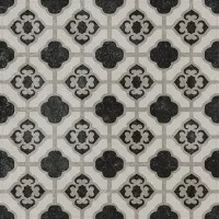 Декор Kerama Marazzi Фреджио 3 черно-белый 20x20 VT/A296/SG1544N
