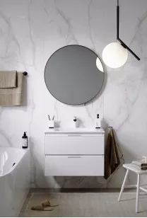 Керамогранит Ceradim Calacatta Pleasant белый полированный 60x60