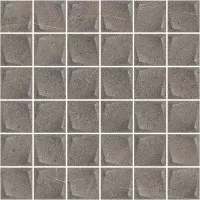 Мозаика Paradyz Minimal Stone Grafit Prasowana (4.8x4.8) 29.8x29.8 