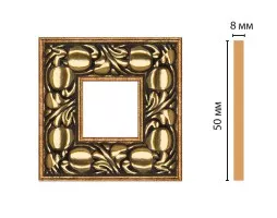 Вставка цветная Decomaster 130C-2-57 (50x50x8 мм)