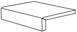 Ступень UKN51151 Out.20 ELEM L GREY 20x40x5 ABK Ceramiche