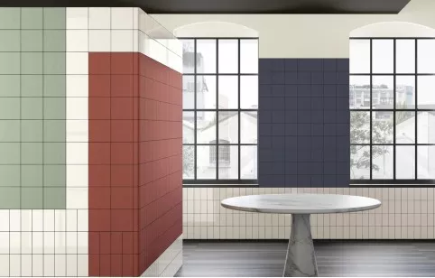Керамогранит Mutina Din Red Glossy 7.4x15 KGDG39