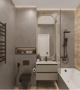 Керамогранит Buono Ceramica Beton Grey Mat 60x120 B4482M