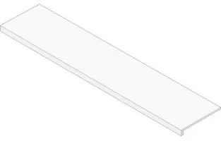 Ступень Atlas Concorde Italy Marvel Shine Statuario Supremo Scalino 120 Matt 33x120 A541