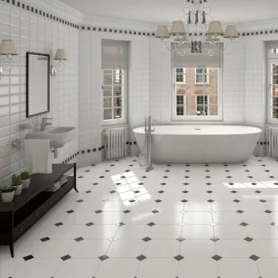 Керамогранит ITC Plain White Glossy 60x60