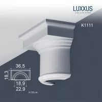 Капитель полуколонны Orac Decor Luxxus K1111 (19x36.5x30 см) Капитель полуколонны Orac Decor Luxxus K1111 (19x36.5x30 см)