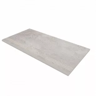 Ступень Estima Traffic Grey неполированная с насечками 30x60 TF01