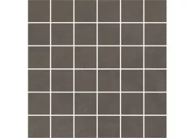Мозаика Kerama Marazzi Про Чементо мозаичный коричневый тёмный матовый 30x30 DD6418/MM