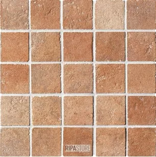 Мозаика A8525U Petraia MOS QUADret TI OCRA 33.3x33.3 ABK Ceramiche